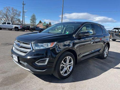 Shadow Black 2016 Ford Edge Titanium