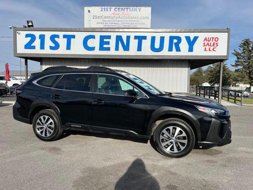 Crystal Black Silica 2023 Subaru Outback Premium
