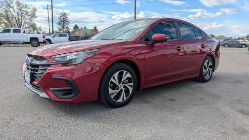 Crimson Red Pearl 2024 Subaru Legacy Premium