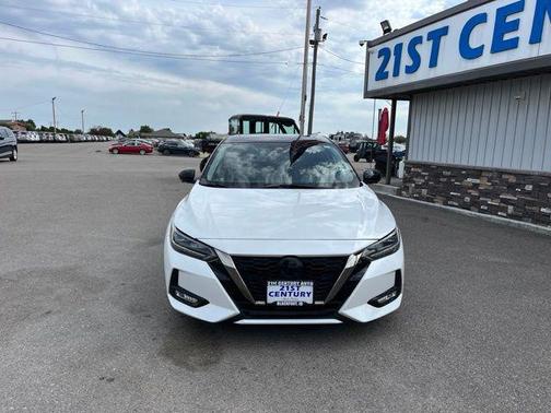 Aspen White 2022 Nissan Sentra SR