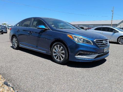 Lakeside Blue 2017 Hyundai SONATA Sport