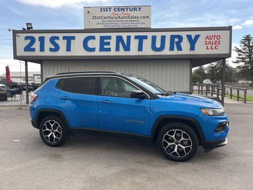 Hydro Blue Pearlcoat 2025 Jeep Compass Limited
