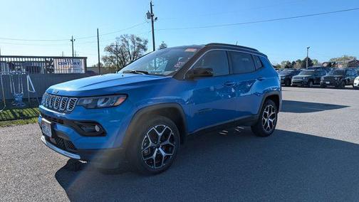 Hydro Blue Pearlcoat 2025 Jeep Compass Limited