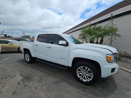 Summit White 2017 GMC Canyon SLT