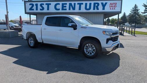 Summit White 2023 Chevrolet Silverado 1500 LT