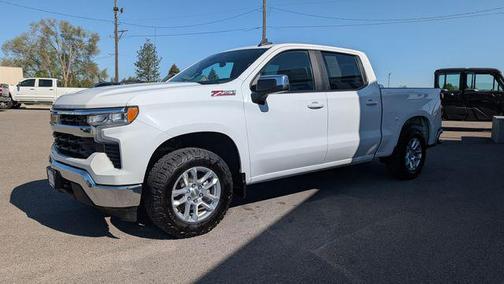 Summit White 2023 Chevrolet Silverado 1500 LT