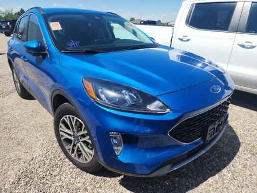 Blue Metallic 2021 Ford Escape SEL