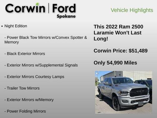 Billet Silver Metallic Clearcoat 2022 RAM 2500 Laramie