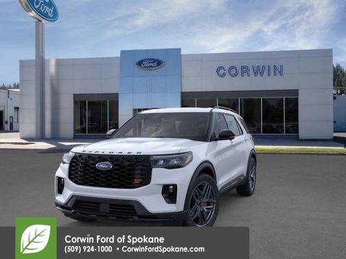 Space White Metallic 2026 Ford Explorer ST