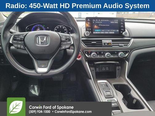 Sonic Gray Pearl 2022 Honda Accord Hybrid Touring