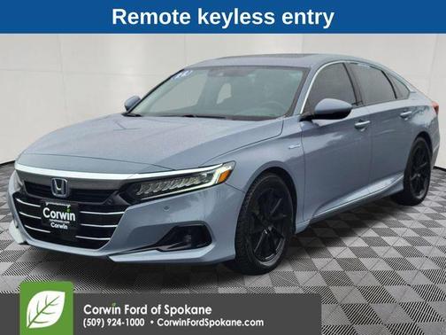 Sonic Gray Pearl 2022 Honda Accord Hybrid Touring