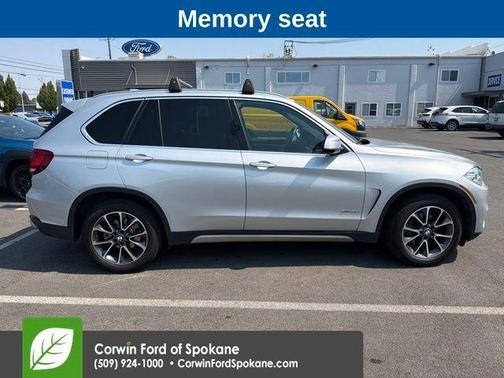 Glacier Silver Metallic 2018 BMW X5 xDrive35i