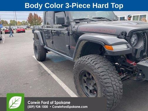 Black Clearcoat 2020 Jeep Gladiator Rubicon