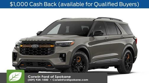 Gray 2026 Ford Explorer Tremor