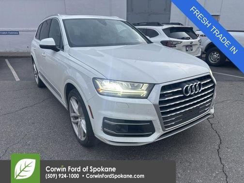 Carrara White 2018 Audi Q7 3.0T Prestige