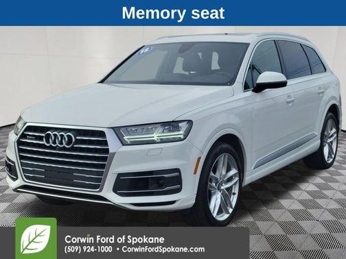 Carrara White 2018 Audi Q7 3.0T Prestige