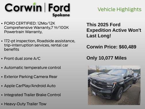 2025 Ford Expedition Active