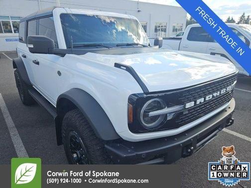 Oxford White 2022 Ford Bronco Wildtrak