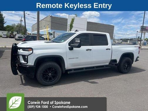 Summit White 2023 Chevrolet Silverado 2500 Custom