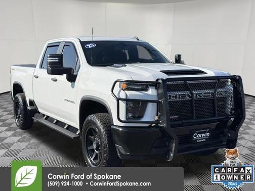 Summit White 2023 Chevrolet Silverado 2500 Custom