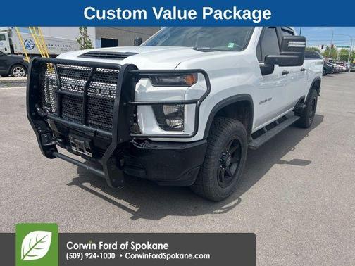 Summit White 2023 Chevrolet Silverado 2500 Custom