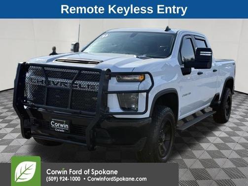 Summit White 2023 Chevrolet Silverado 2500 Custom