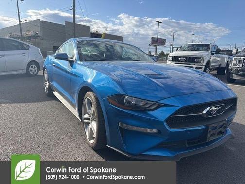 Velocity Blue Metallic 2019 Ford Mustang EcoBoost Premium
