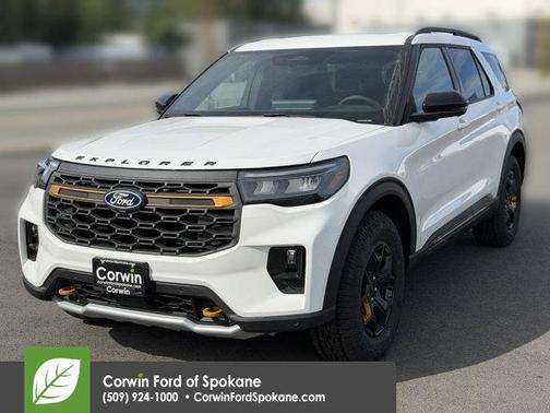 White Metallic 2027 Ford Explorer