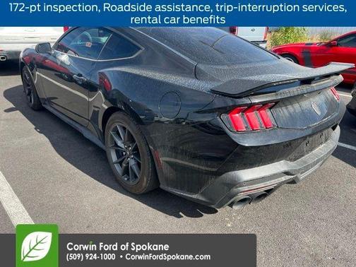 Shadow Black 2024 Ford Mustang Dark Horse