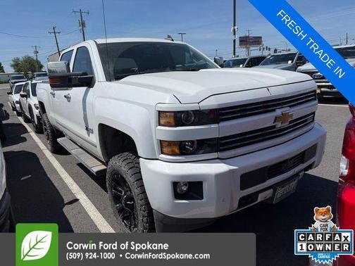 Summit White 2016 Chevrolet Silverado 2500 LT