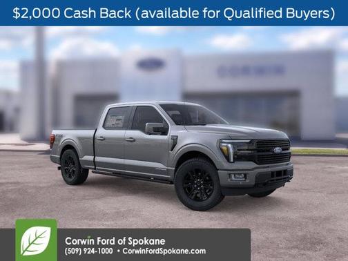 Gray Metallic 2026 Ford F-150 Platinum