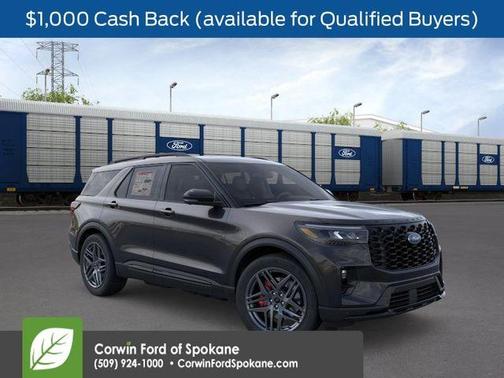 Black Metallic 2026 Ford Explorer ST