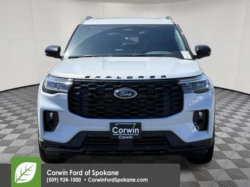 Space White Metallic 2026 Ford Explorer ST-Line