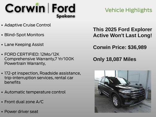 2025 Ford Explorer Active