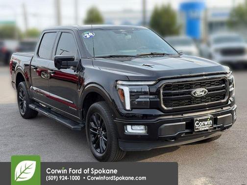 Agate Black Metallic 2024 Ford F-150 Lariat