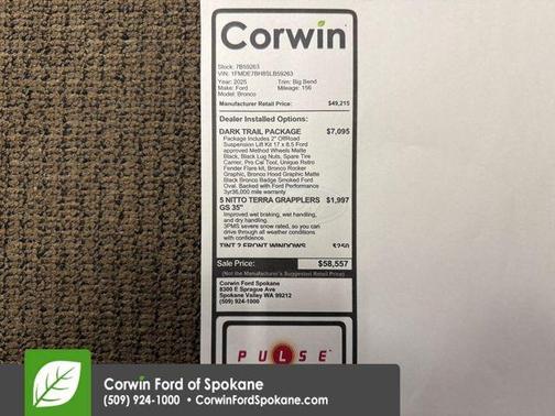 2025 Ford Bronco Big Bend