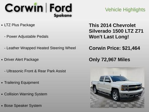 2014 Chevrolet Silverado 1500 LTZ