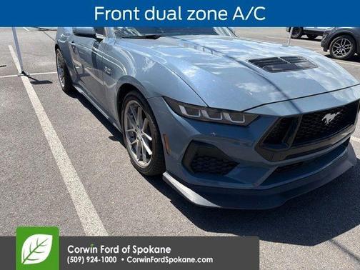 Vapor Blue Metallic 2024 Ford Mustang GT Premium