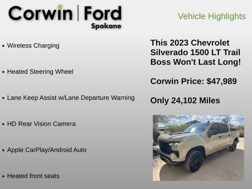 2023 Chevrolet Silverado 1500 LT Trail Boss