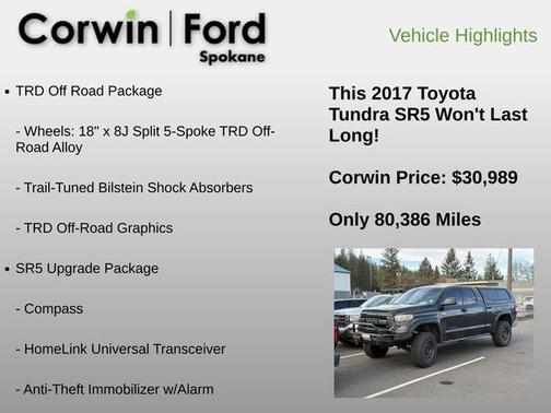 2017 Toyota Tundra SR5