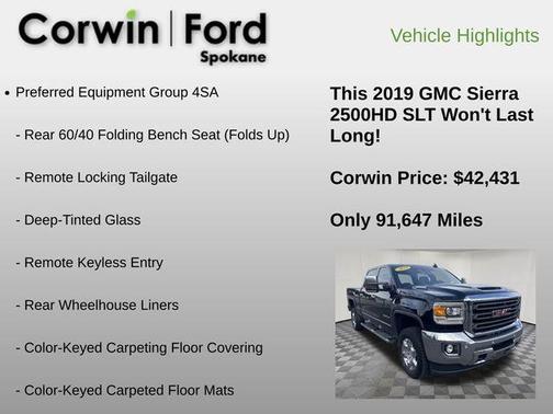 2019 GMC Sierra 2500 SLT