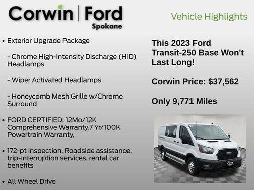 2023 Ford Transit-250 Base