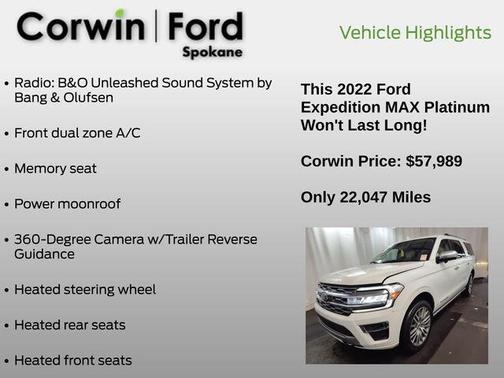 2022 Ford Expedition Max Platinum