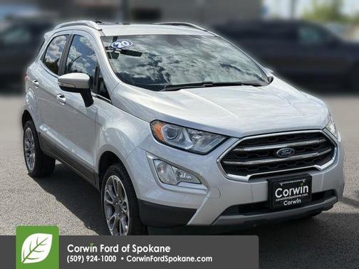 Moondust Silver Metallic 2020 Ford EcoSport Titanium
