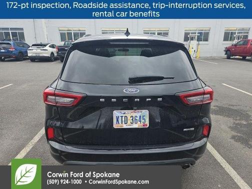 Agate Black Metallic 2024 Ford Escape ST-Line