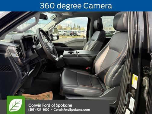 Agate Black Metallic 2025 Ford F-350 Lariat Super Duty