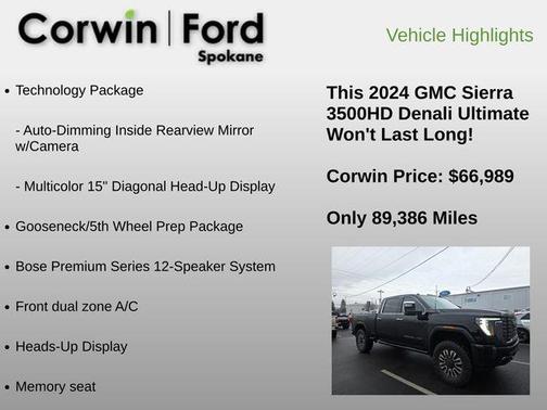 2024 GMC Sierra 3500 Denali Ultimate