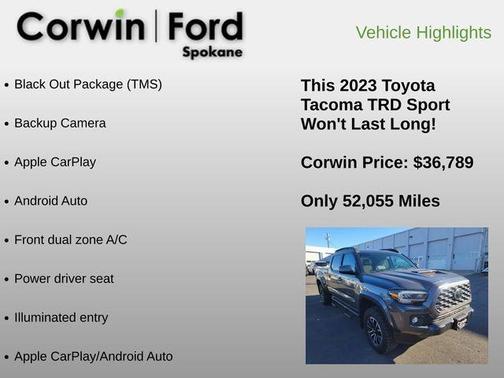 2023 Toyota Tacoma TRD Sport