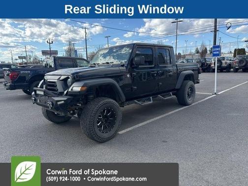 Black Clearcoat 2020 Jeep Gladiator Sport