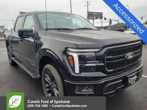 Black Metallic 2025 Ford F-150 Lariat